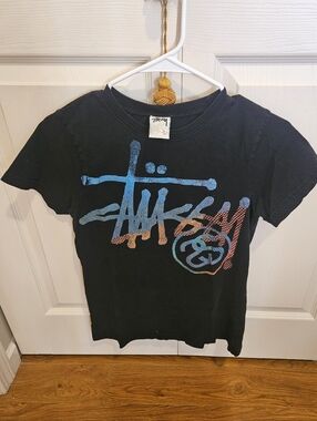 Stussy T-shirt, "GIRLS", Vintage 90s